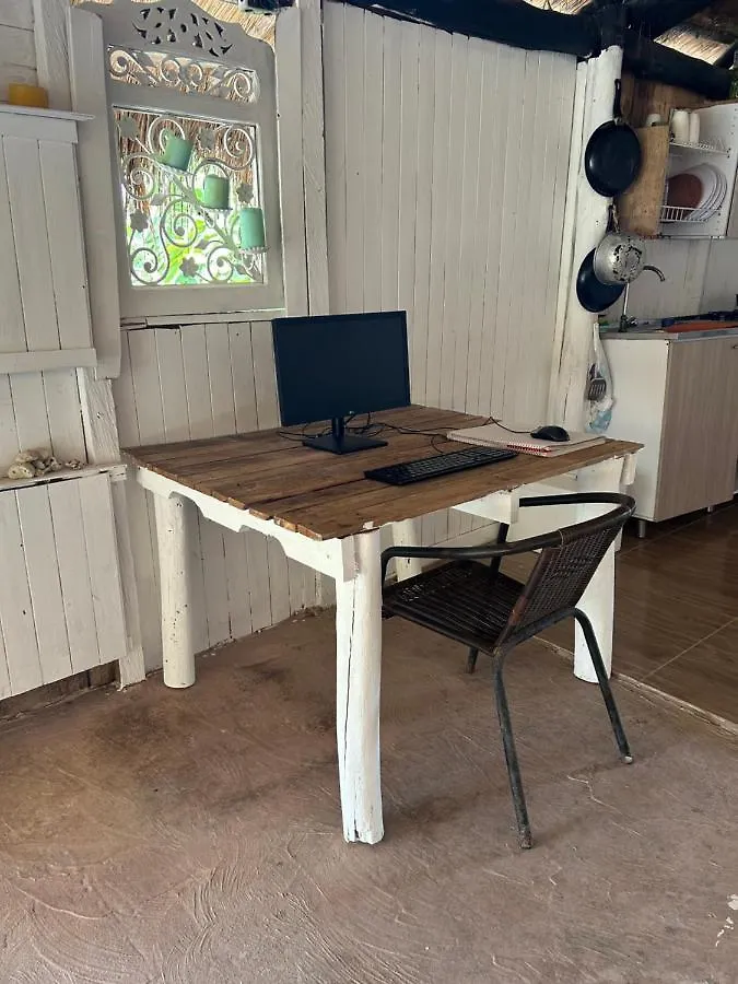 Penzion Ecohostal Tierra Bomba Retreat Playa Cartagena Kolumbie